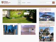 Tablet Screenshot of cabisuarcartagena.com